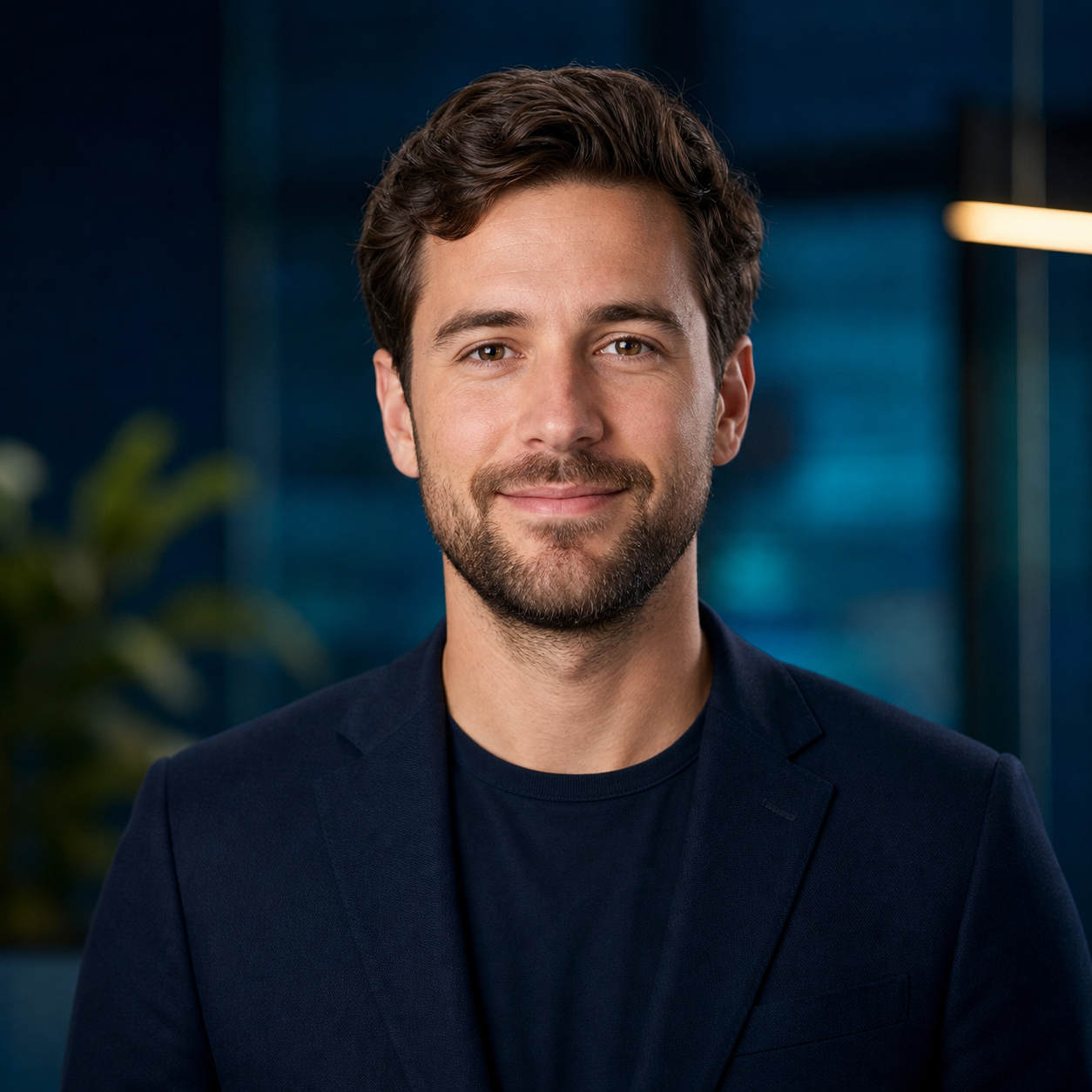Retrato de Jonas Eide